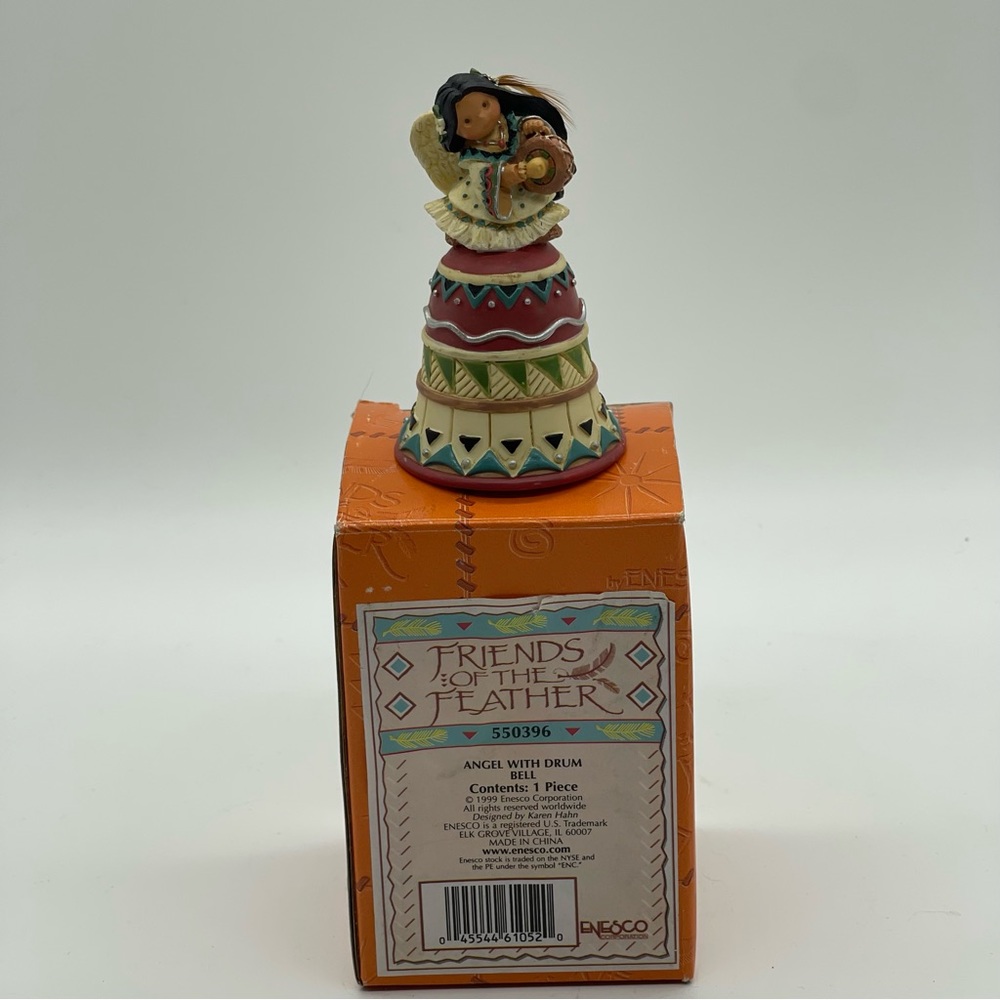 Friends of the Feather Angel with Drum Bell